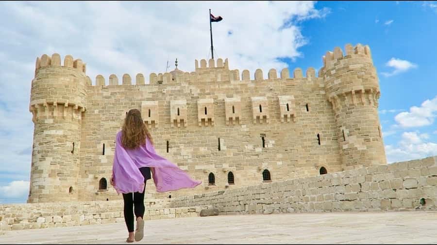 Alexandria: Library, Amphitheater & Citadel Tour - Roman villas, amphitheater ruins, and the Great Tomb site: outside views only