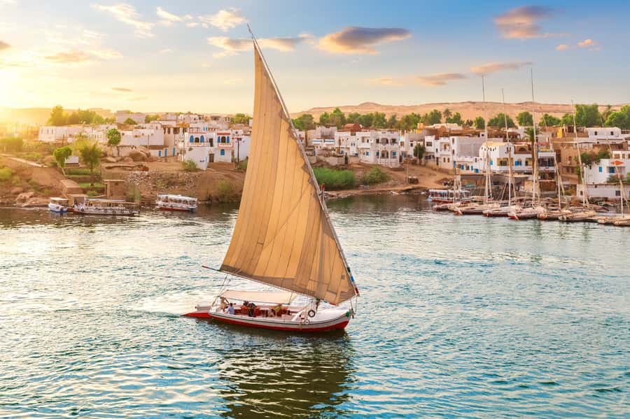 Aswan: Felucca Ride on The Nile River with an Egyptian Meal - Key things you’ll notice on this Aswan Nile felucca ride