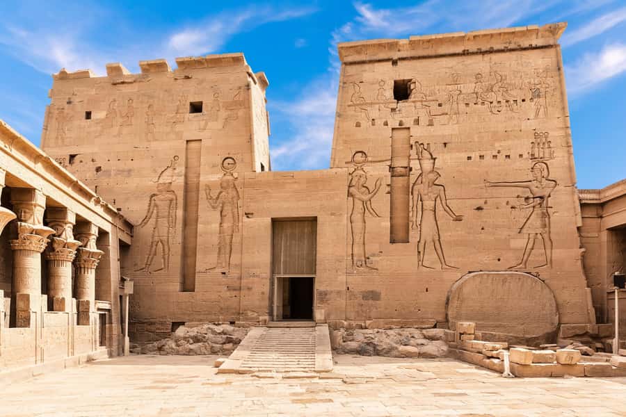 Aswan: Philae Temple Guided Half-Day Group Tour - Inside the Temple of Isis: columns, carvings, and stories at walking speed
