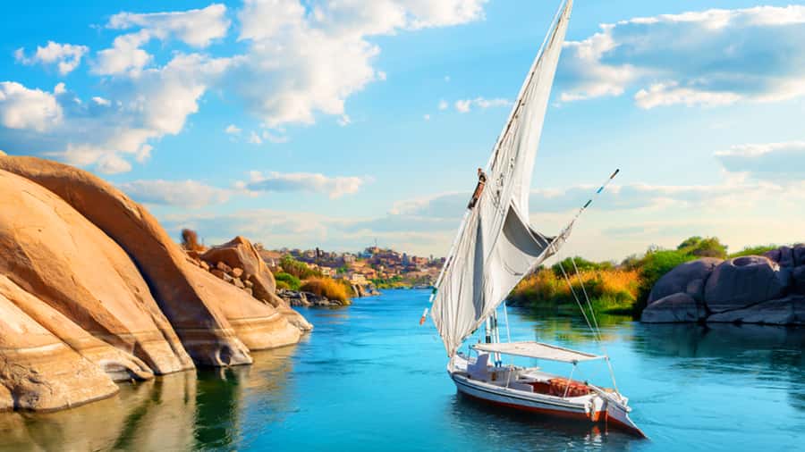 Aswan Private Felucca Ride: Sail Around Elephantine Island. - Nile Views From a Private Felucca Around Elephantine