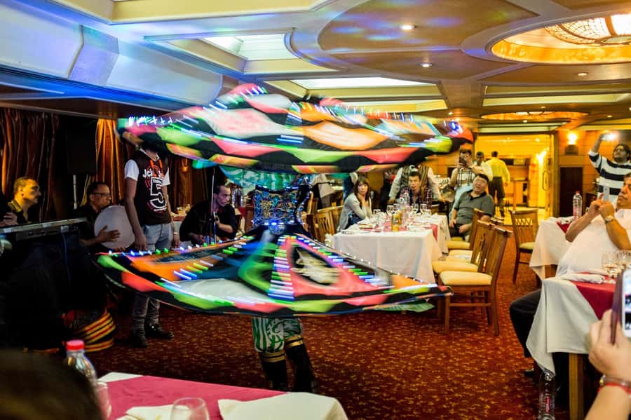 Cairo: Nile Sunset Dinner Cruise, Show & Optional Transfer - Deck time: where to stand for best photos and best atmosphere