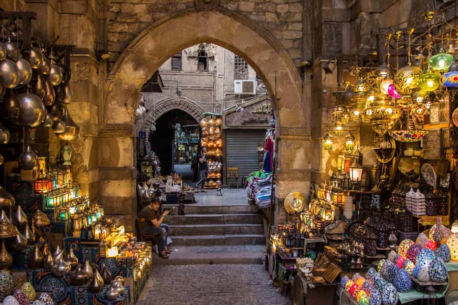 Cairo: Private Half-Day Local Market and Souq Tour - El Ghorya start point and the Gamalia Street walk-by moments