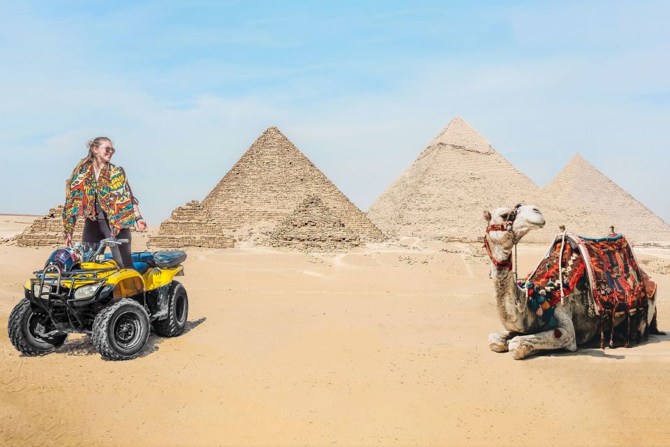 Cairo: Pyramids Quad Bike Adventure & Optional Camel Ride - Optional camel ride: the slower way to see the Sphinx area