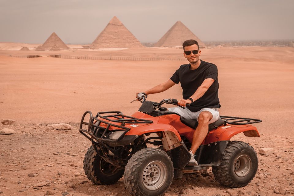 Cairo: Pyramids Quad Bike Adventure & Optional Camel Ride - Picking the right day and getting the best guide experience