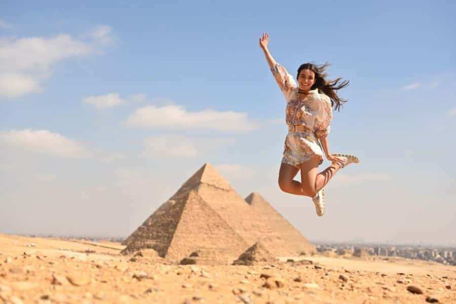 Cairo: Pyramids, Sphinx, and Camel Ride, with ATV Option - The Pyramids: Scale, Angles, and What to Look For