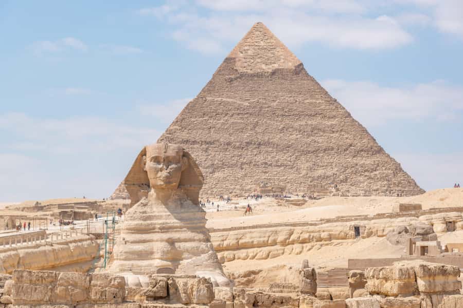 Cairo: Pyramids, Sphinx & Grand Egyptian Museum Private Tour - Lunch break that keeps your energy for the museum