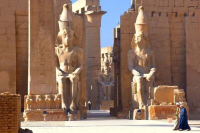 From Cairo: Private All-Inclusive Tour of Luxor by Plane - West Bank morning: Valley of the Kings, Deir El Bahari, Colossi of Memnon