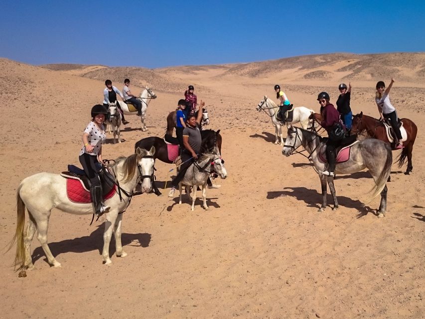 From Hurghada: Makadi Bay Horse Riding Tour - VIP 4-hour horse riding with a Red Sea swim stop