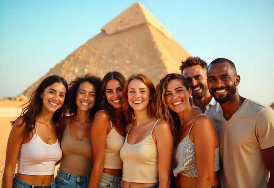 From Sharm El-Sheikh: Cairo's Pyramids: Full-Day By Flight - The Egyptian Museum: Tutankhamun’s treasures without wasting your time
