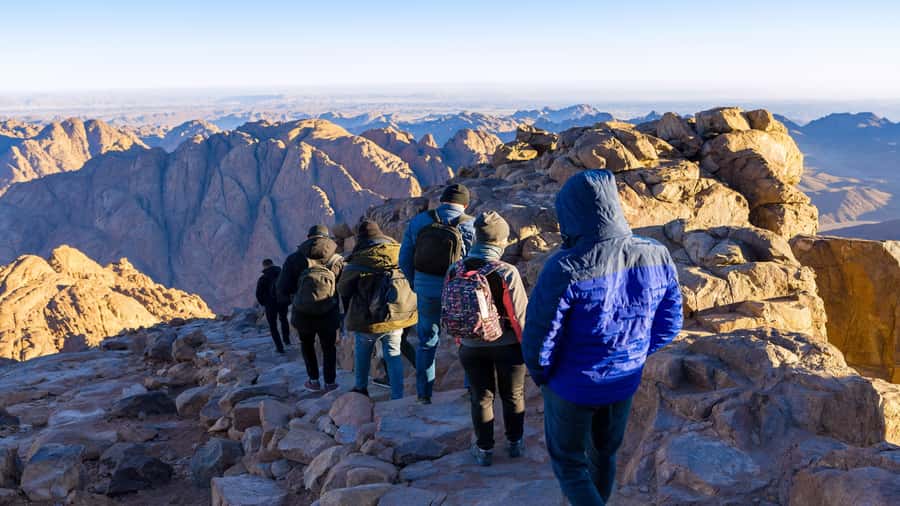 From Sharm: Mount Moses Trekking, Sunrise & Monastery Visit - From Sharm after dark: the long start that sets the tone