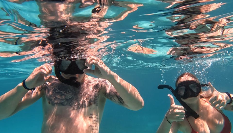 Hurghada: 3-Island Speedboat, Dolphin Watching & Snorkeling - Orange Bay and Magawish Island: beach breaks that feel like a reward