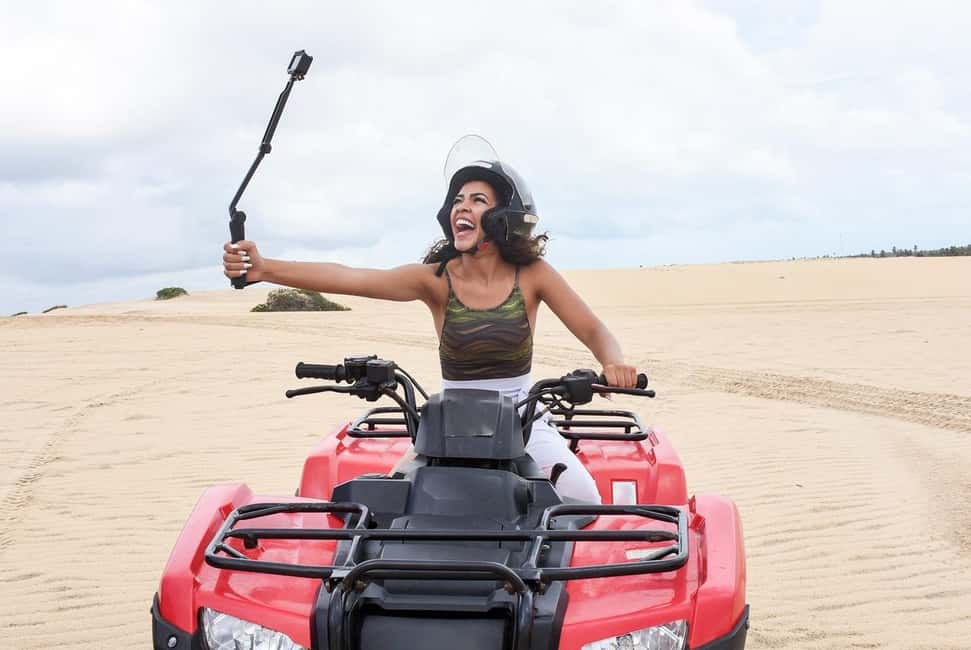 Hurghada: ATV Quad Safari, Camel Ride & Bedouin Village Tour - The 45-minute dune ride: pace, rules, and real safety