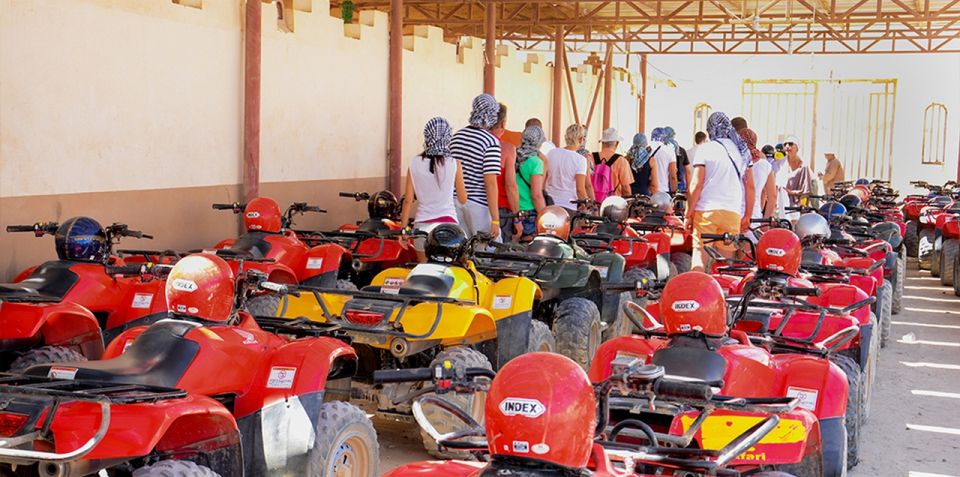 Hurghada: ATV Safari Tour with Camel Ride - Camel Ride: Short, Photo-Friendly, and Upgradeable