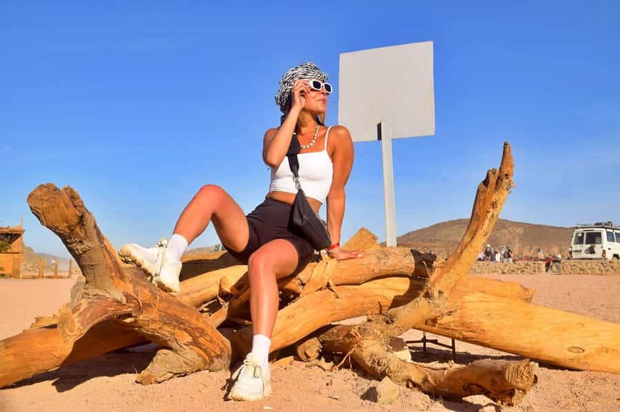 Hurghada: Desert Quad, Bedouin Village, and Camel Ride Tour - Quad-bike time: the 40km ride and what it feels like