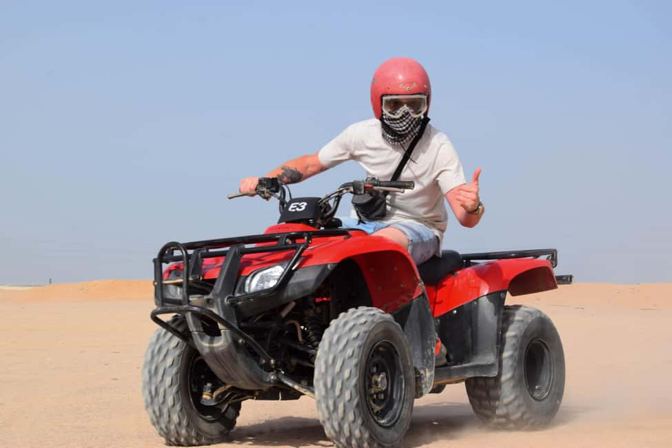 Hurghada: Desert Quad Bike and Buggy Adventure with Transfer - Quick hits before you go
