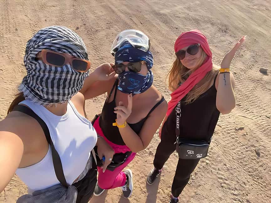 Hurghada: Desert Quad Bike and Buggy Adventure with Transfer - Safety and Guide Skills: Why People Keep Praising Youssef and Hasan
