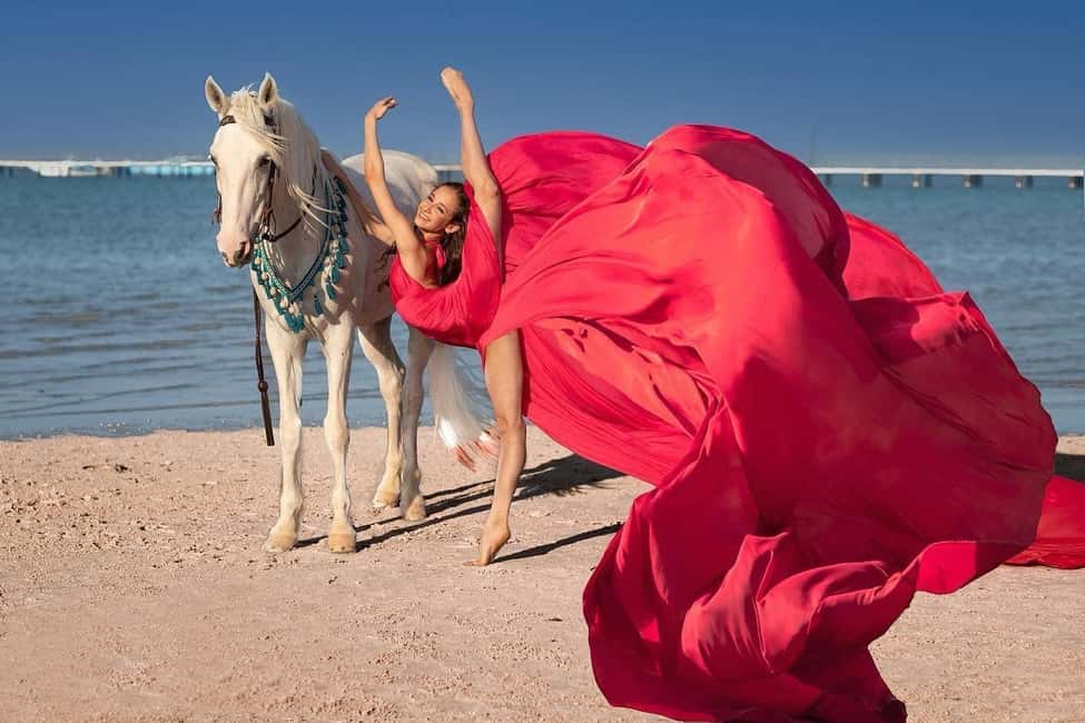 Hurghada: Desert & Sea Horse Riding with + 360° Photos - Desert trails, Red Sea air: the real vibe of this Hurghada ride
