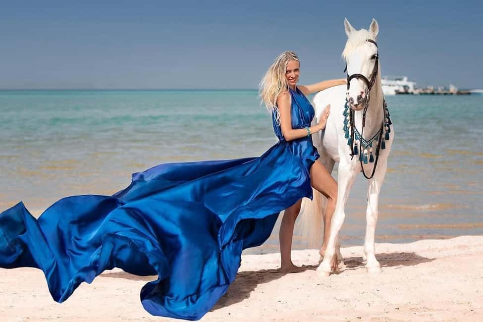 Hurghada: Desert & Sea Horse Riding with + 360° Photos - Desert trails and Red Sea shoreline: when the views do the talking