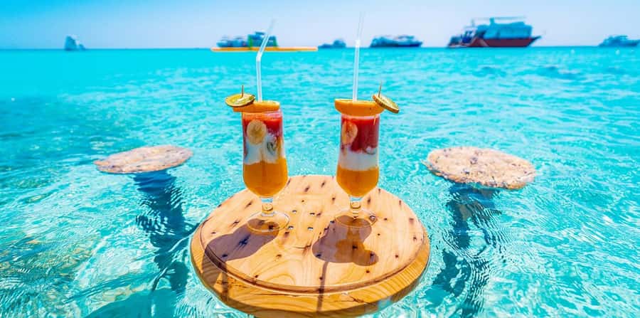 Hurghada: Hula Hula Island Boat Trip with Snorkeling & Lunch - Yacht massage on the beach: the small luxury that changes the feel