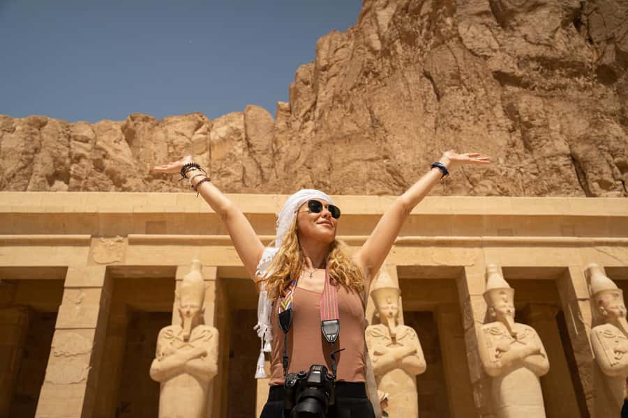 Hurghada: Luxor Hot Air Balloon Ride and Day Tour With Meals - West Bank Wonders: Valley of the Kings Tomb Visits, Hatshepsut, and Colossi of Memnon