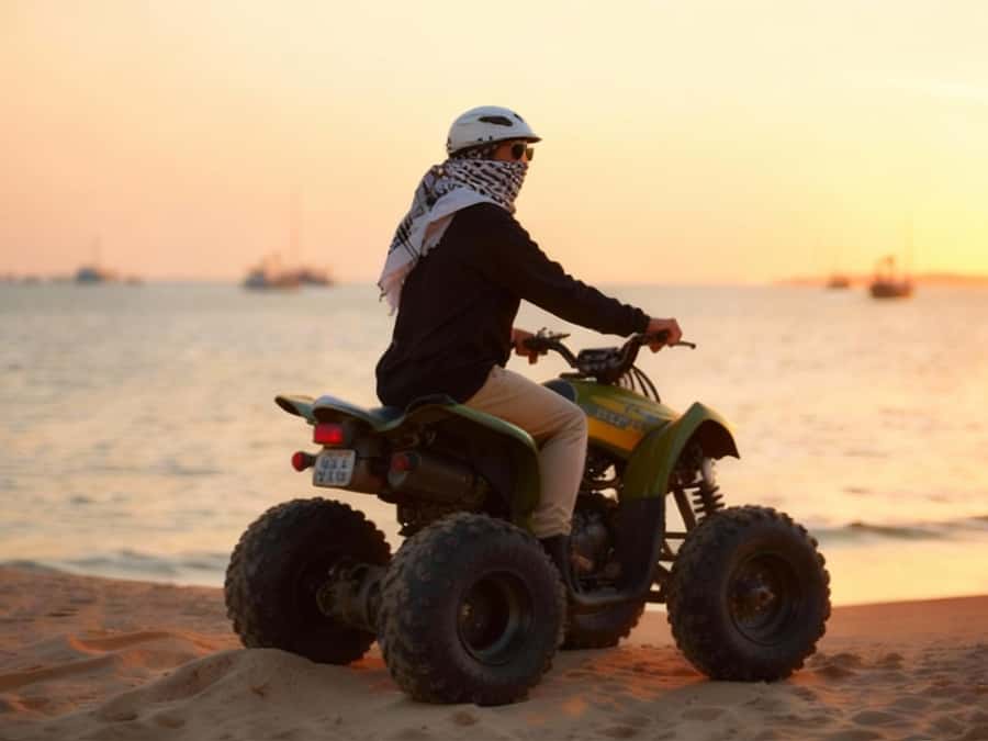 Hurghada: Morning Quad Bike Tour, Camel Ride and Transfer - Sunrise quad or sunset safari: picking the right timing for your mood