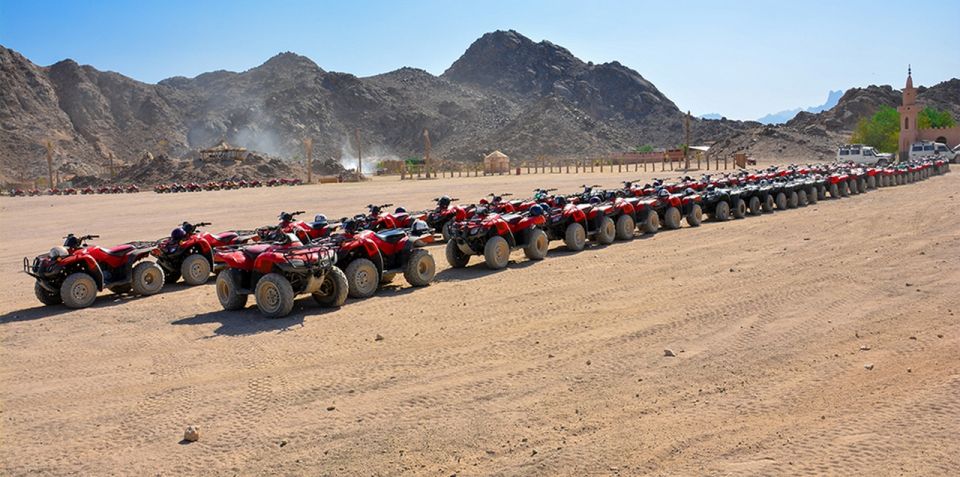 Hurghada: Morning Quad Bike Tour, Camel Ride and Transfer - What to pack (scarf and goggles are the usual money-savers)