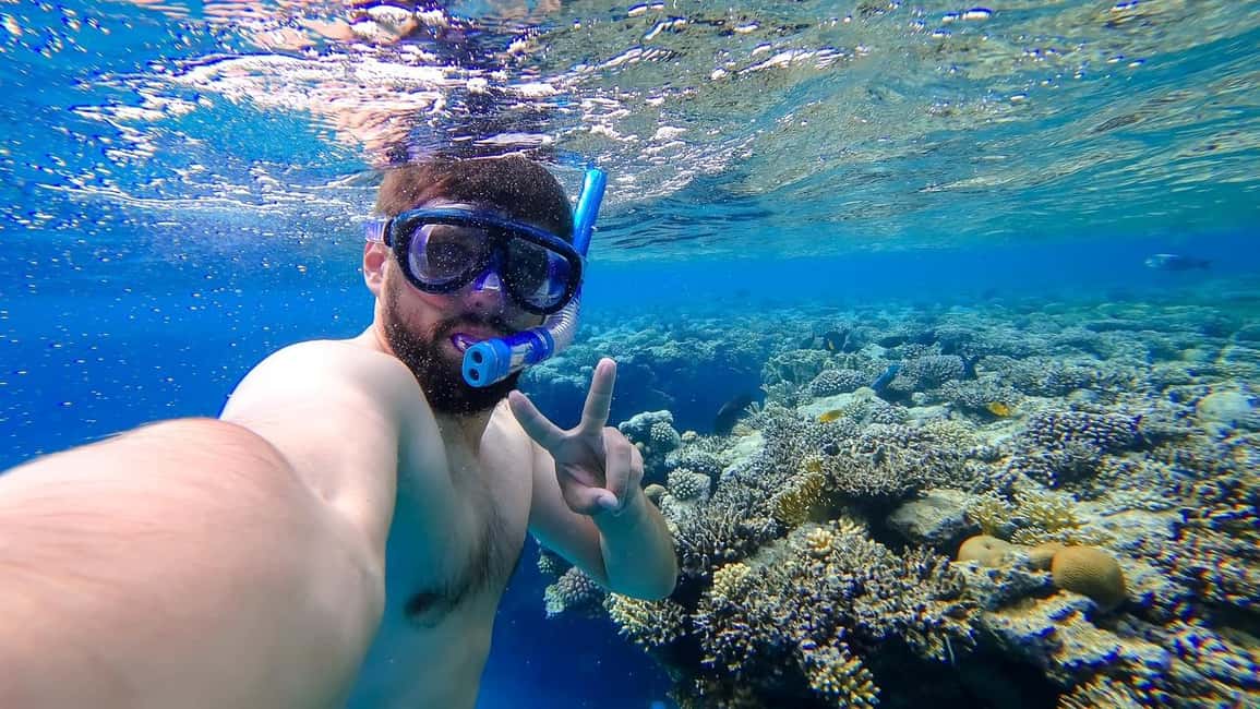 Hurghada: Orange Bay Day Trip with Water Sports and Lunch - The Orange Bay island time: swims, swings, and shade zones