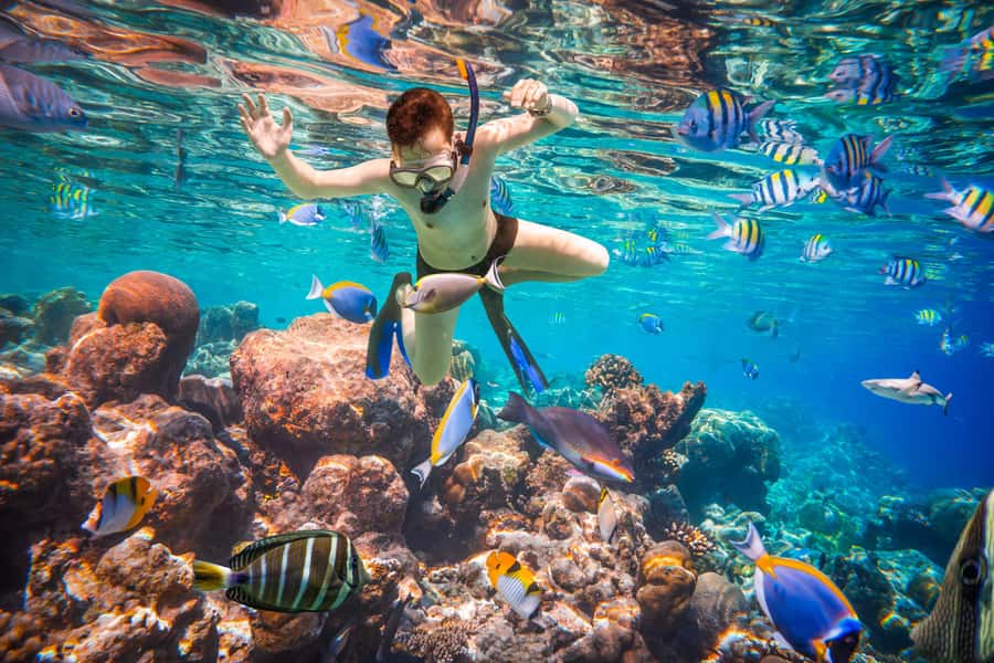 Hurghada: Orange Bay Island Boat Trip w/ Breakfast and Lunch - Banana Boat or Sofa Ride: Included Thrill, Weather Can Win