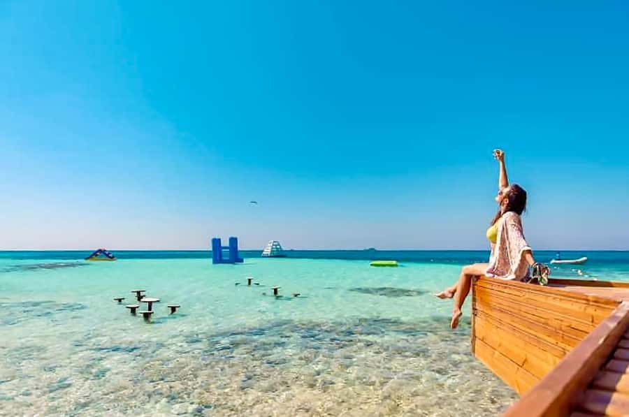 Hurghada: Orange Bay & Magawish Island Speedboat with Lunch - Key takeaways before you go
