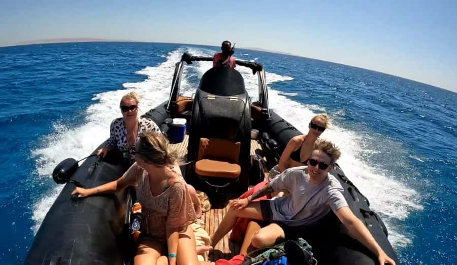 Hurghada: Private Speedboat to Dolphin House with Pickup - Private Pickup and the Speedboat Ride From Hurghada