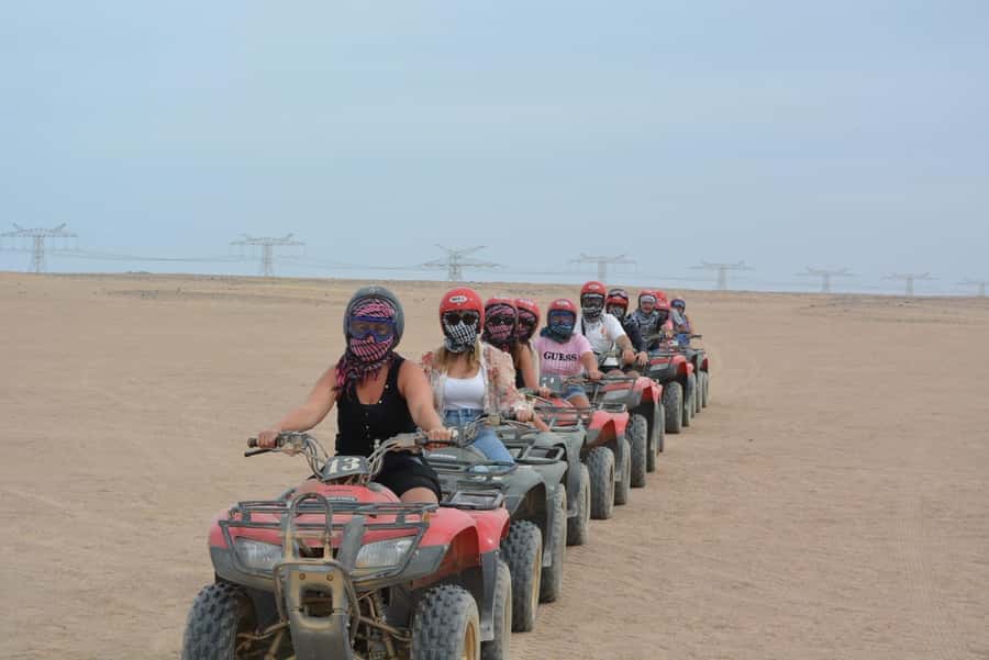 Hurghada: Quad Bike, Buggy, and Camel Ride & Bedouin Village - Bedouin welcome tea, camel ride, and bread-making you can watch closely