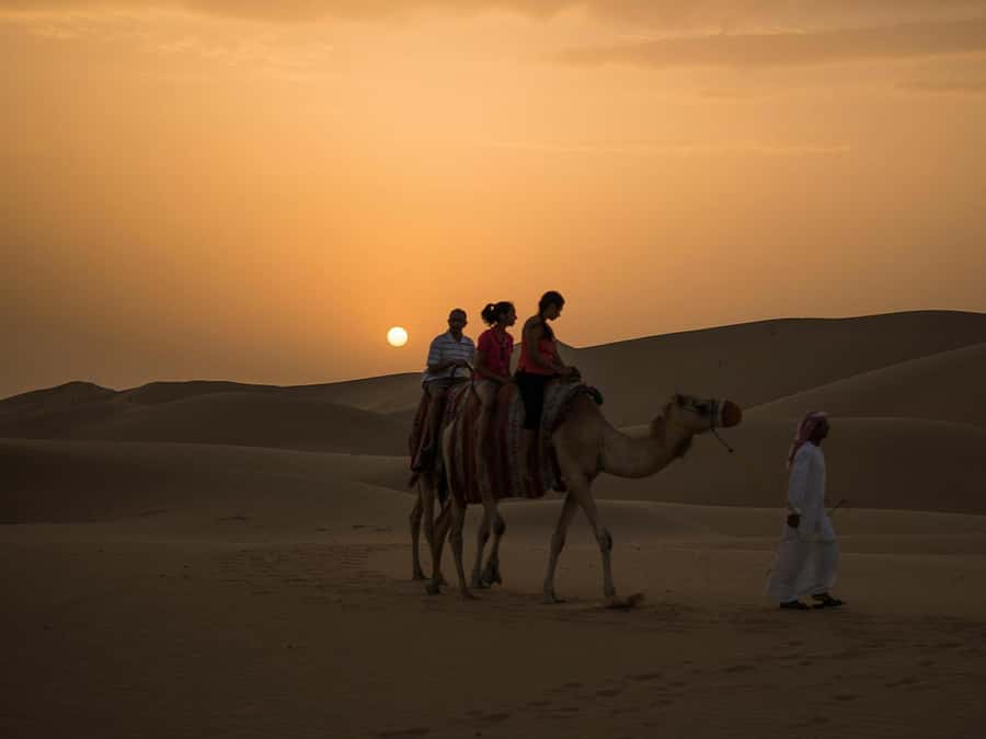 Hurghada: Quad Bike, Camel, Show, Dinner, & Stargazing Trip - What happens at the quad base: briefing, test, and steady pacing
