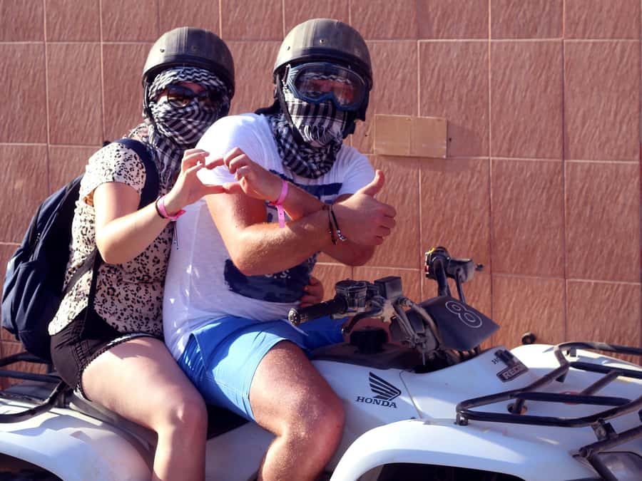 Hurghada: Quad Bike Tour of the Desert and Red Sea - Sunrise quad ride with breakfast: cool air and better light
