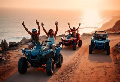 Hurghada: Sea and Mountains Quad or Buggy Family Tour - Pickup, safety briefing, and first-time driving tips