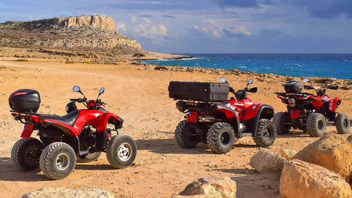Hurghada: Sea and Mountains Quad or Buggy Family Tour - Makadi Bay sea stop and panorama breaks (this is where the photos happen)