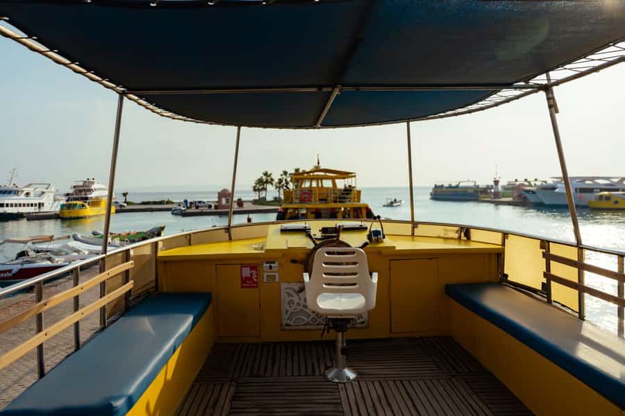 Hurghada: Semi-Submarine Boat Tour w/ Snorkeling & Transfer - Sundeck Views, Drinks, and the Pace You Can Actually Enjoy