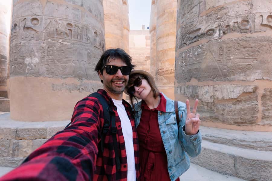 Hurghada: Small-Group Luxor Day Tour & Sunrise Balloon Ride - Hatshepsut’s mortuary temple: cliffside power you can feel