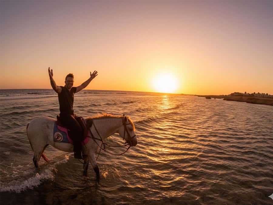 Hurghada: Sunset Sea, Desert Horse W Opt, Dinner, Stargazing - Sunset vs sunrise: picking the right light (and the right add-ons)