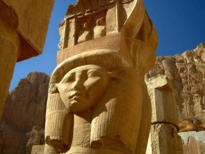 Luxor Day Tour visit Dendara and Abydos temples - Dendara Temple: how the guide turns carvings into meaning
