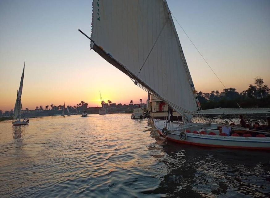 Luxor: Nile River Private Sunset Felucca Ride - Photo-friendly timing: a quiet spot before the rush