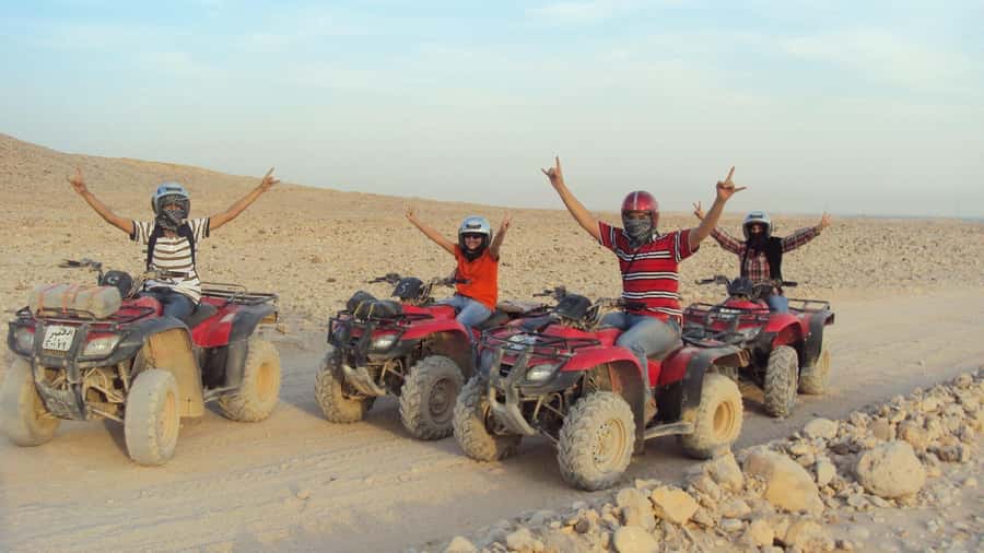 Morning Trip: Desert Safari Riding a Speed Quad Bike, Pickup - Key Points You’ll Care About