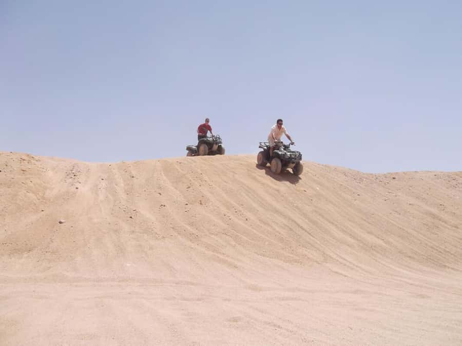 Morning Trip: Desert Safari Riding a Speed Quad Bike, Pickup - The Group Ride Reality: Guides, Timing, and Comfort