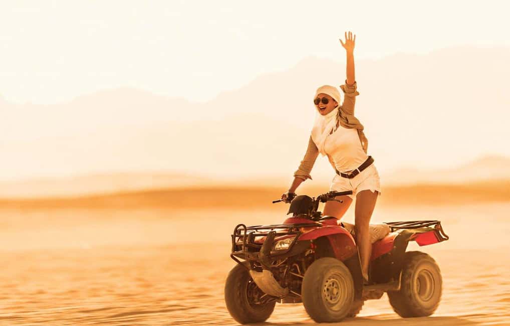 Sharm El Sheikh: ATV Dunes & Waves Adventure with Lunch - Quad Bikes in the Sinai: Multicolored Sand and the Echo-Voice Moment