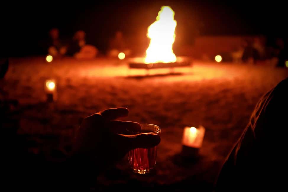 Sharm El-Sheikh: Camel Riding, Stargazing, BBQ Dinner & Show - Fire show and El Tannoura: classic desert-night entertainment