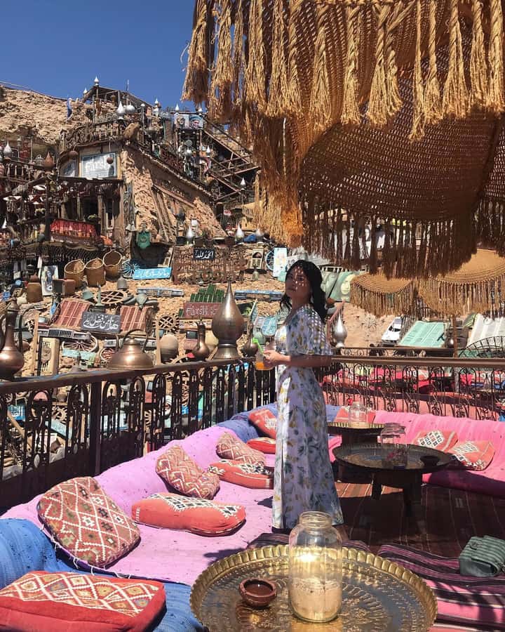 Sharm El Sheikh City Tour: Old Market, Mosque & Farsha Café - Al Sahaba Mosque: modern lines, Fatimid tradition