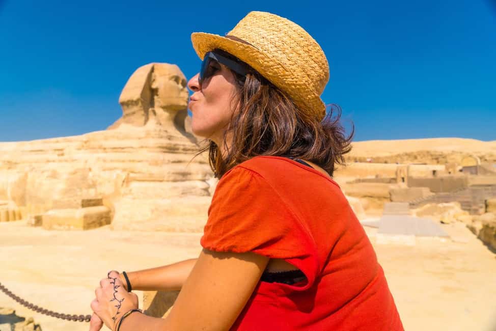 Sharm El-Sheikh: Full-Day Tour of Cairo and Pyramids by Bus - The Great Sphinx: the stop that can’t be faked