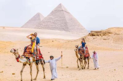 Sharm El-Sheikh: Full-Day Tour of Cairo and Pyramids by Bus - Giza Plateau: seeing Cheops, Khafre, and Menkaure in one sweep