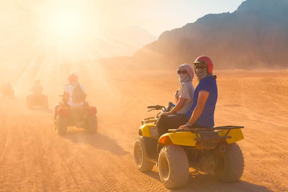 Sharm El-Sheikh: Morning Desert ATV Quad or Buggy Adventure - What you pay for: value check for $22 plus the extras