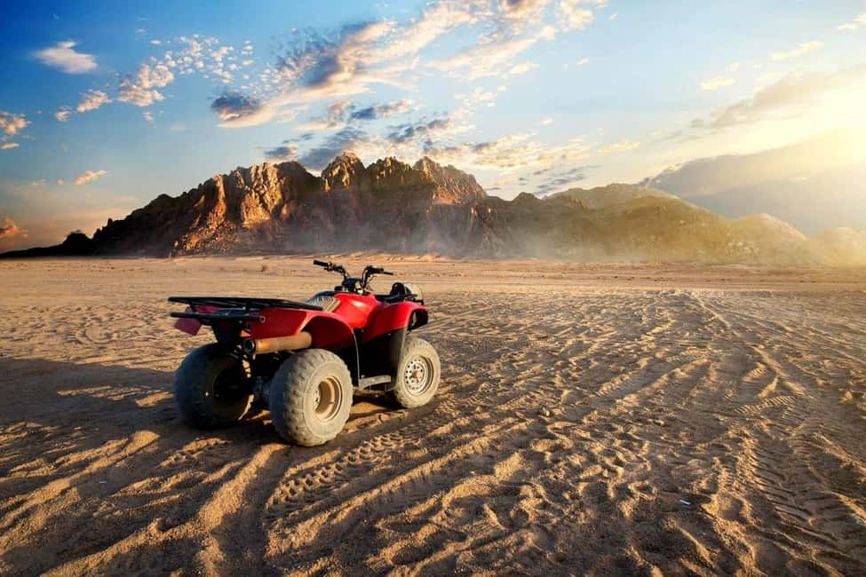 Sharm ElSheikh: ATV Quad & Buggy Adventure Sunrise or Sunset - How the Sinai quad experience starts: pickup, briefing, and gear